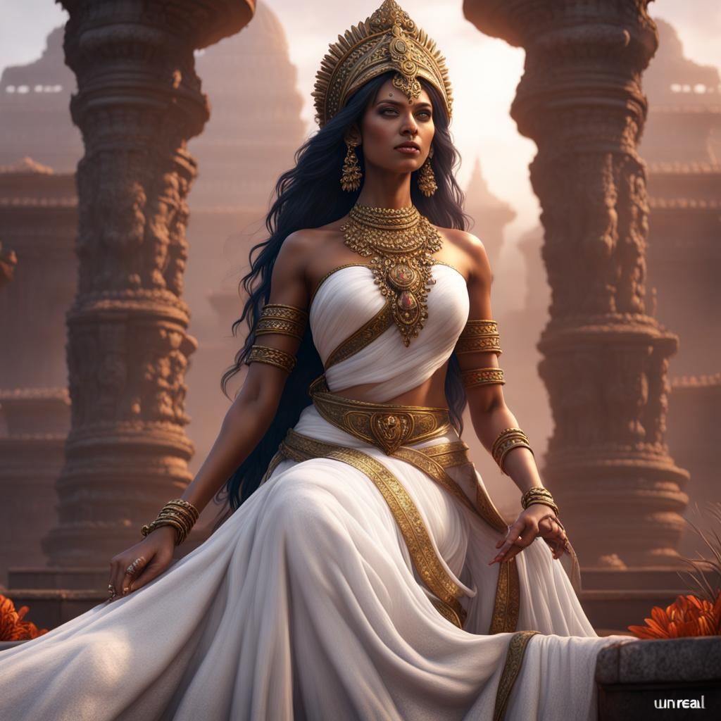 indian-goddess-ai-generated-artwork-nightcafe-creator