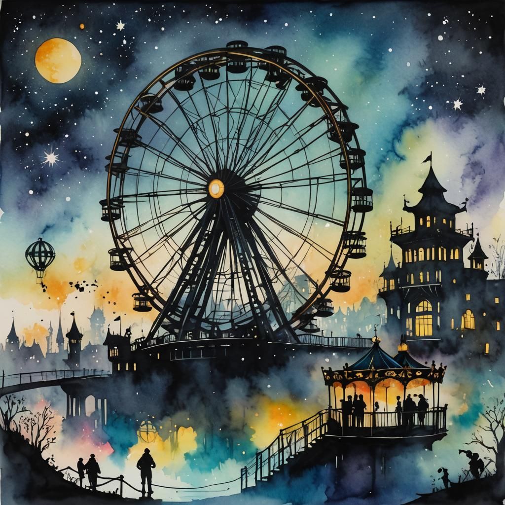 Fair silhouette  by @raliling 