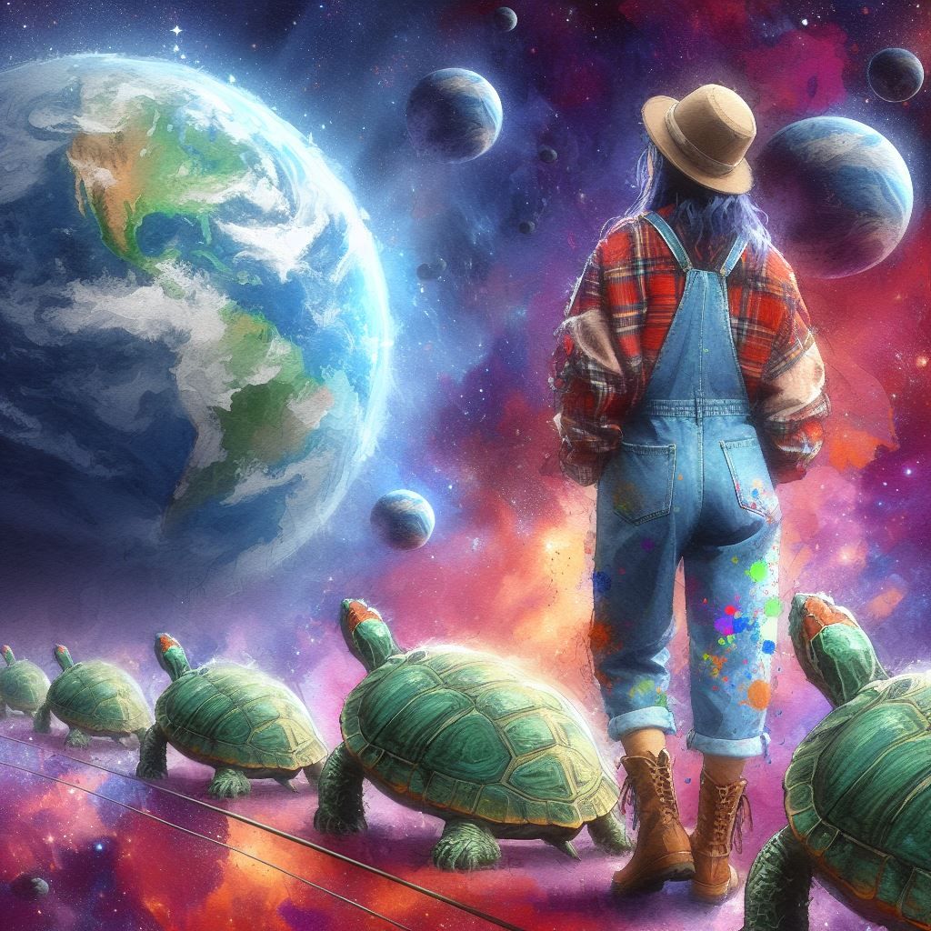 (Sometimes You're the Turtle)  It's Turtles All the Way Down