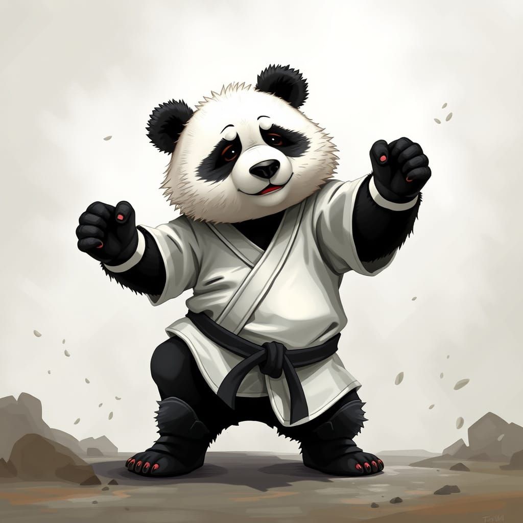 Kung Fu Panda's Karate Moves