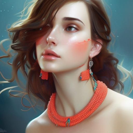 the coral lady