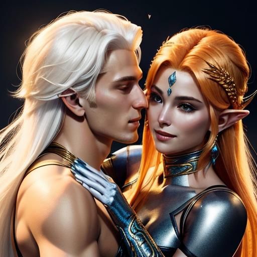 The legend of Zelda twilight princess Wii bided game fanart : Link ( the hero of hyrule) x Midna ( true form the twilight princess herself w...