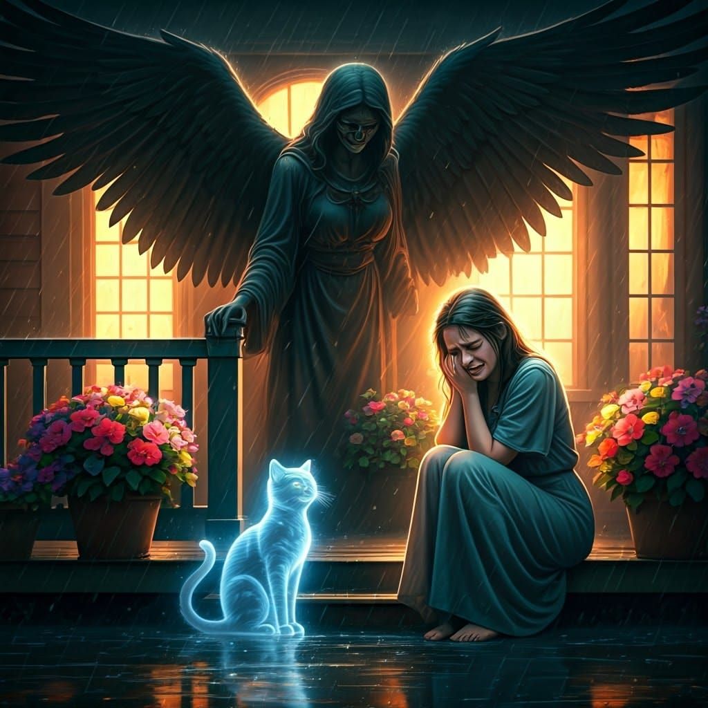 Saying goodbye   by @Arisiin