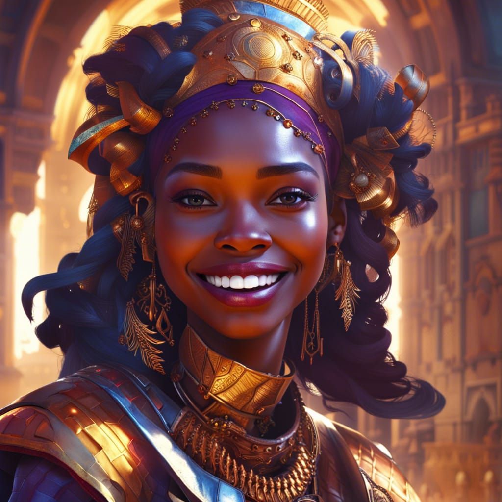 Beautiful Smile - AI Generated Artwork - NightCafe Creator