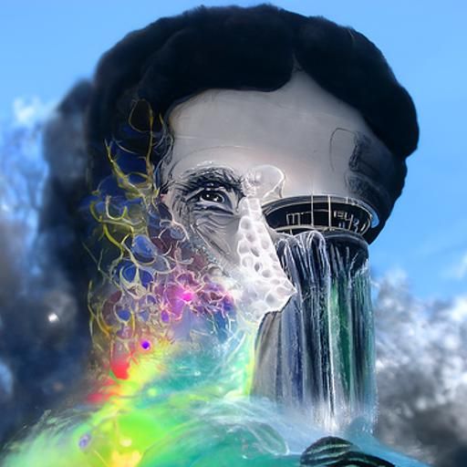 Nikola Tesla at Niagara Falls