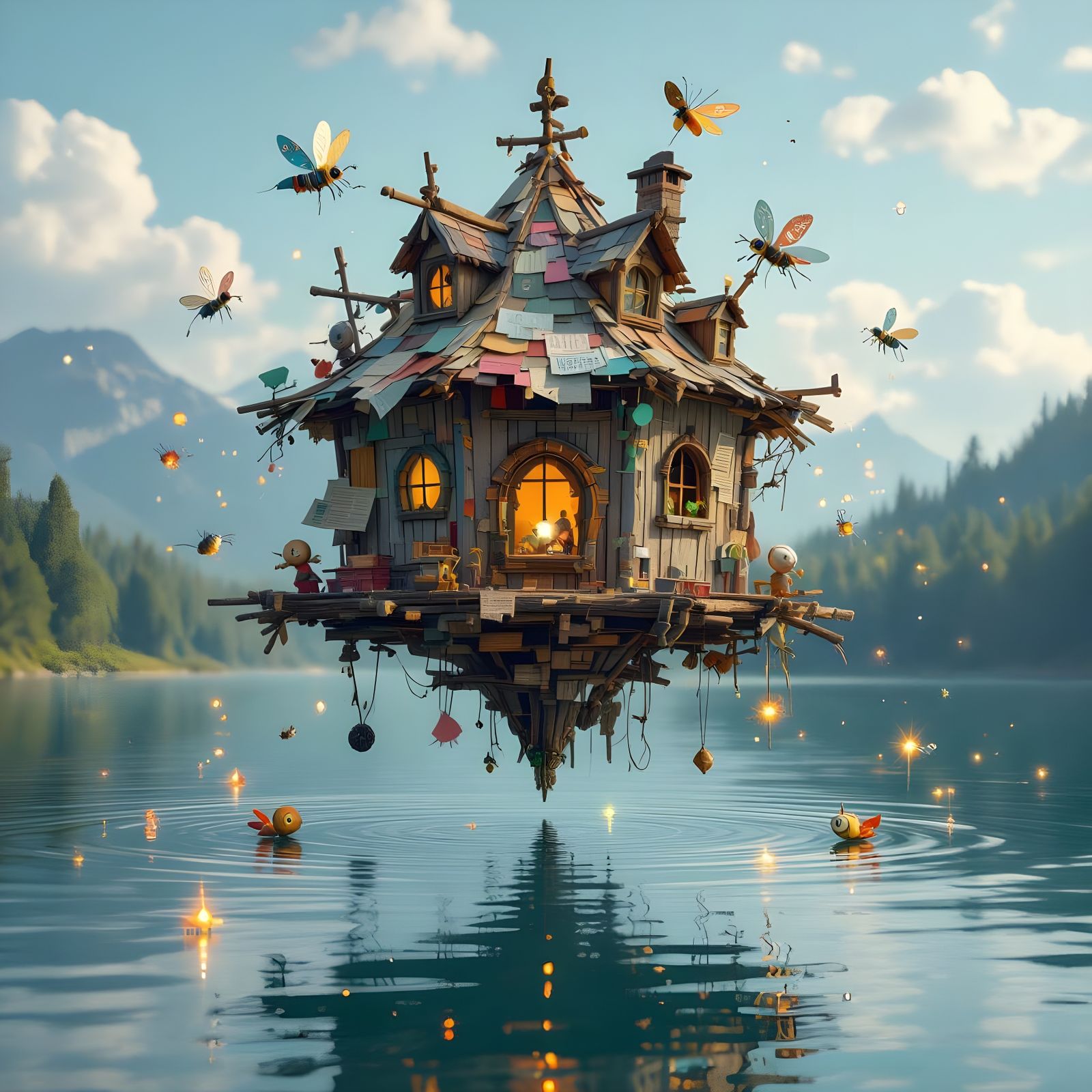 Patchroot Shrine  by @Strandberg