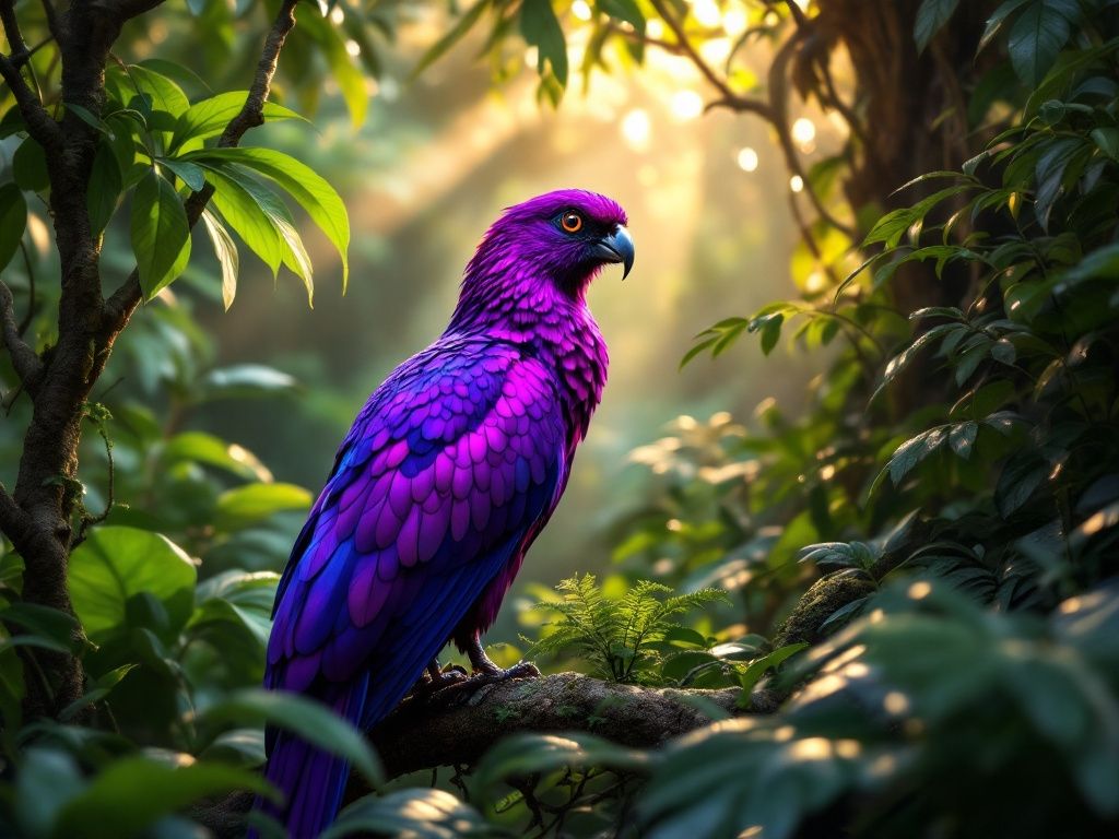 Jungle Bird Portrait