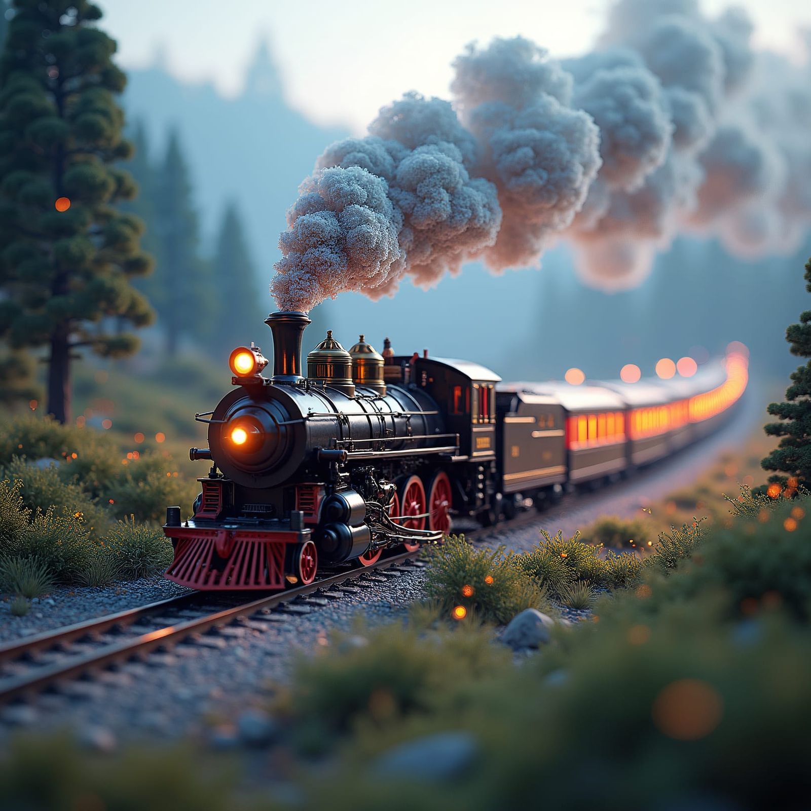 The Real Model Train