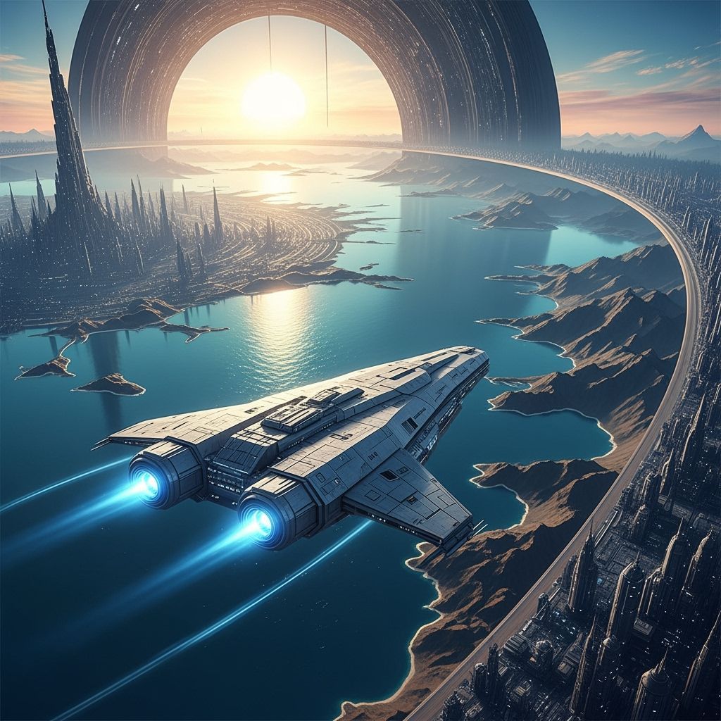 The Lone Starship  by @prashantmanghnani 