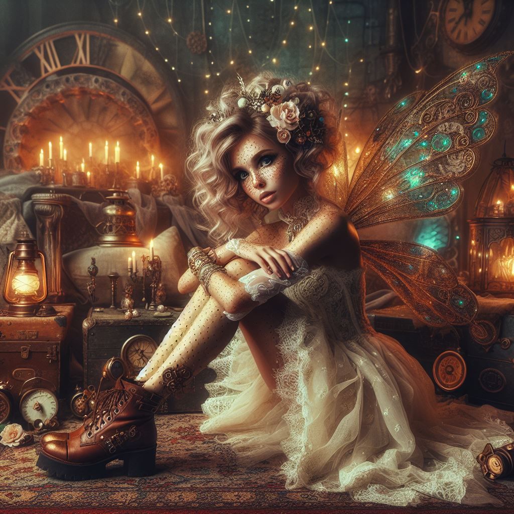 SteamSpry Portrait: The Clockwork Pixie
