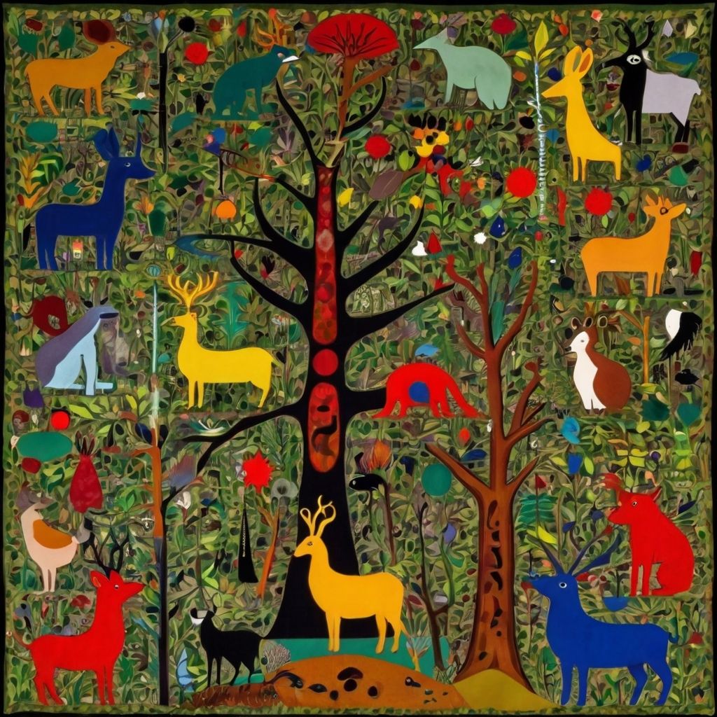 Tapestry Art by Miro