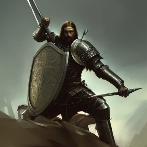 Grand medieval knight - AI Generated Artwork - NightCafe Creator