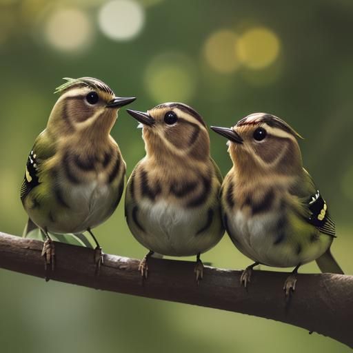 Birds on a branch