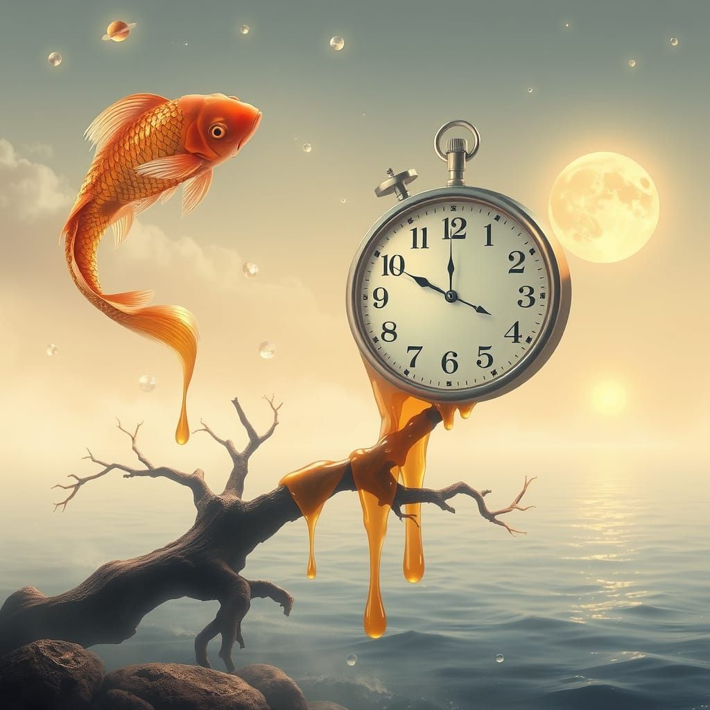 A surreal dreamscape  by @cjsmiff