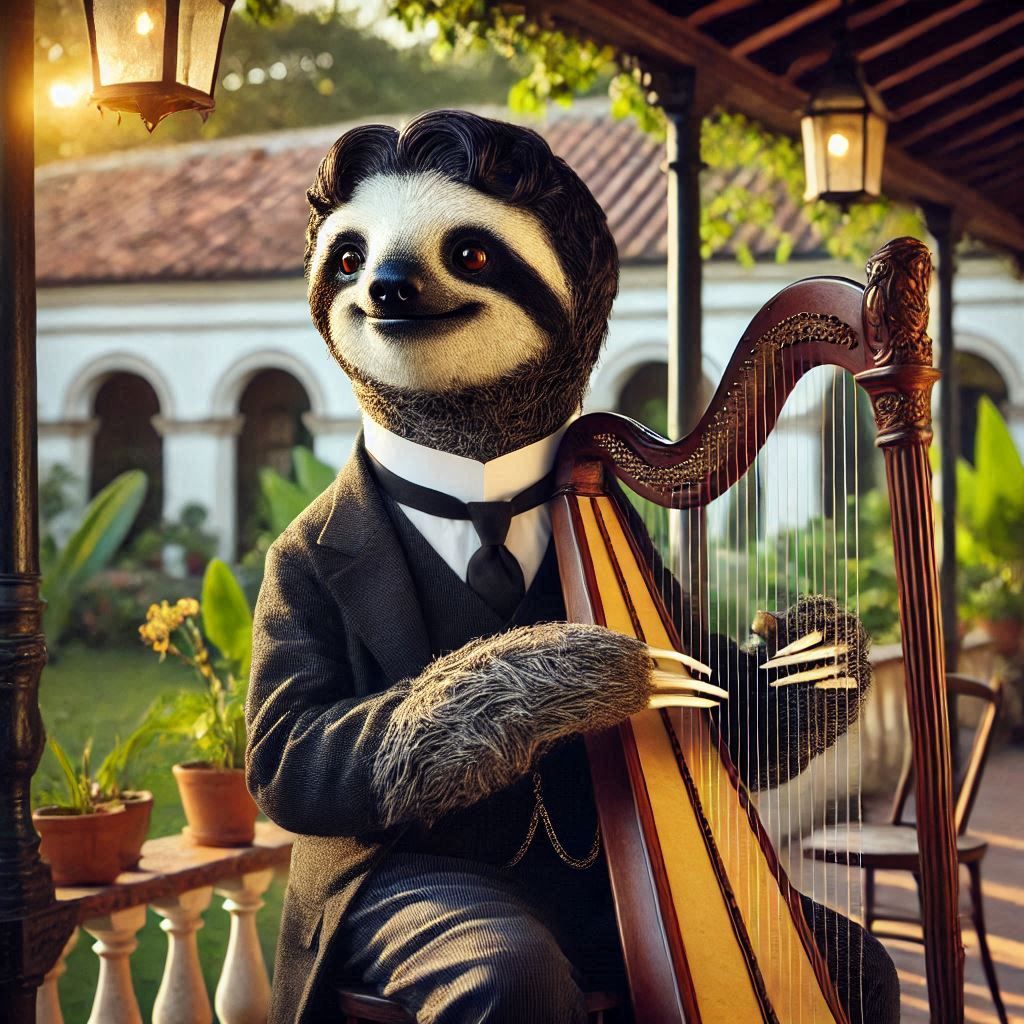 Slothlix Pérez Cardozo, Paraguayan harpist and composer