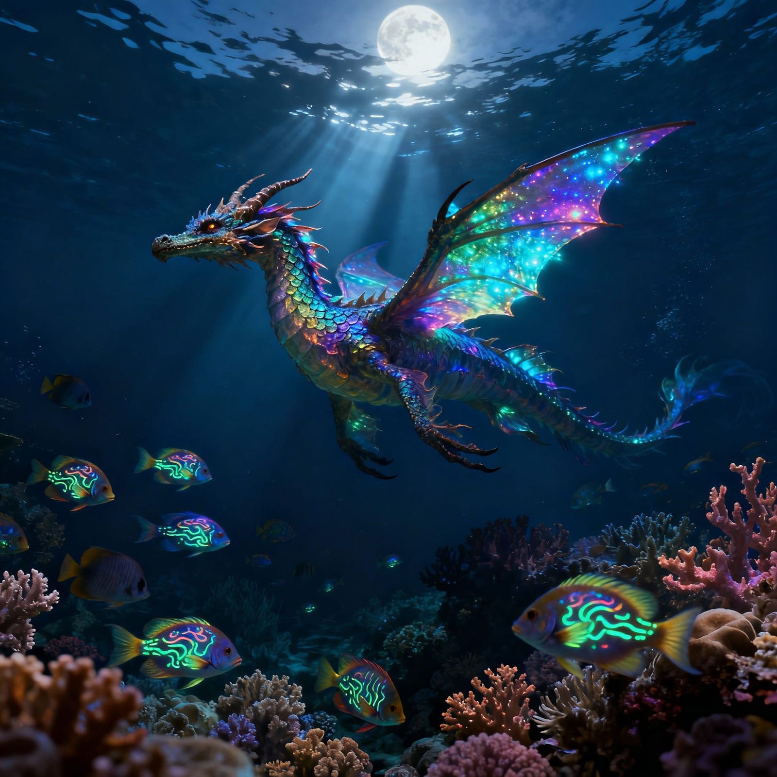 Sea Dragon  by @Pnile