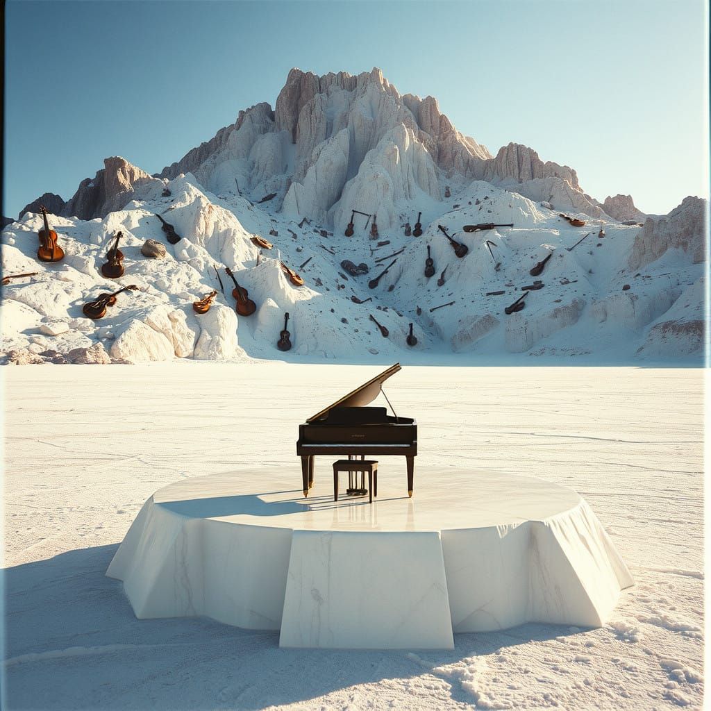 Majestic Salt Mountain Symphony