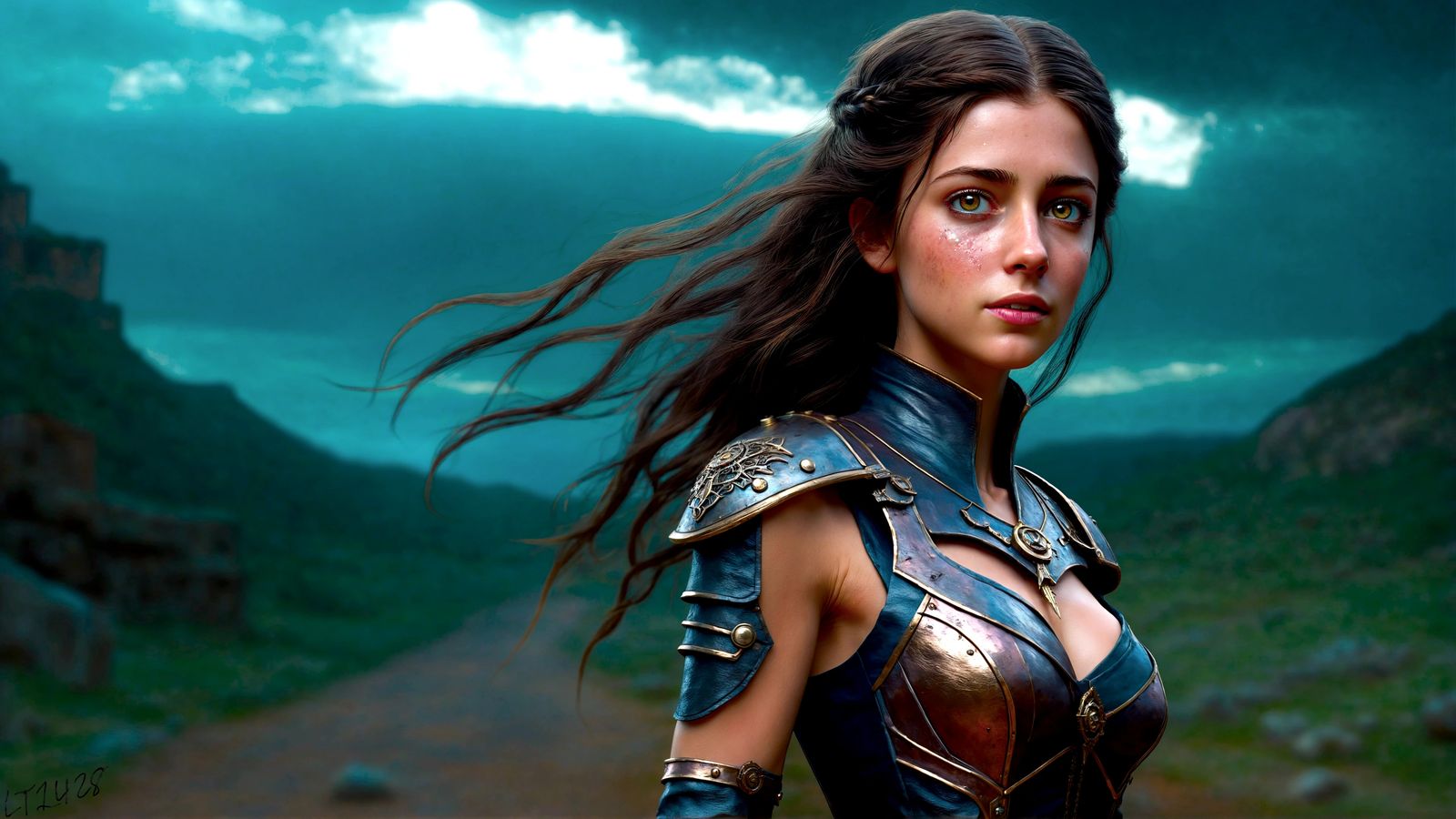 Qwen Jinn - Glitter in the air series.