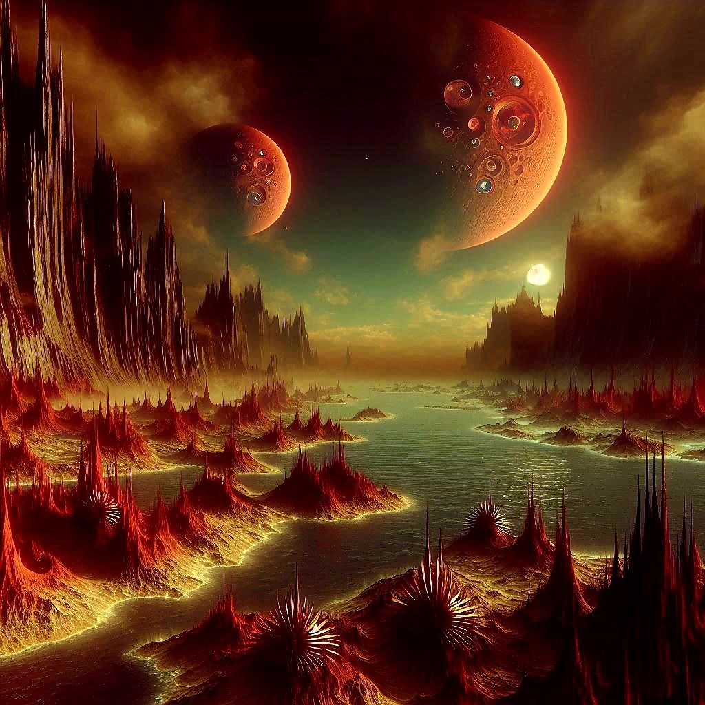 Fantasy landscape