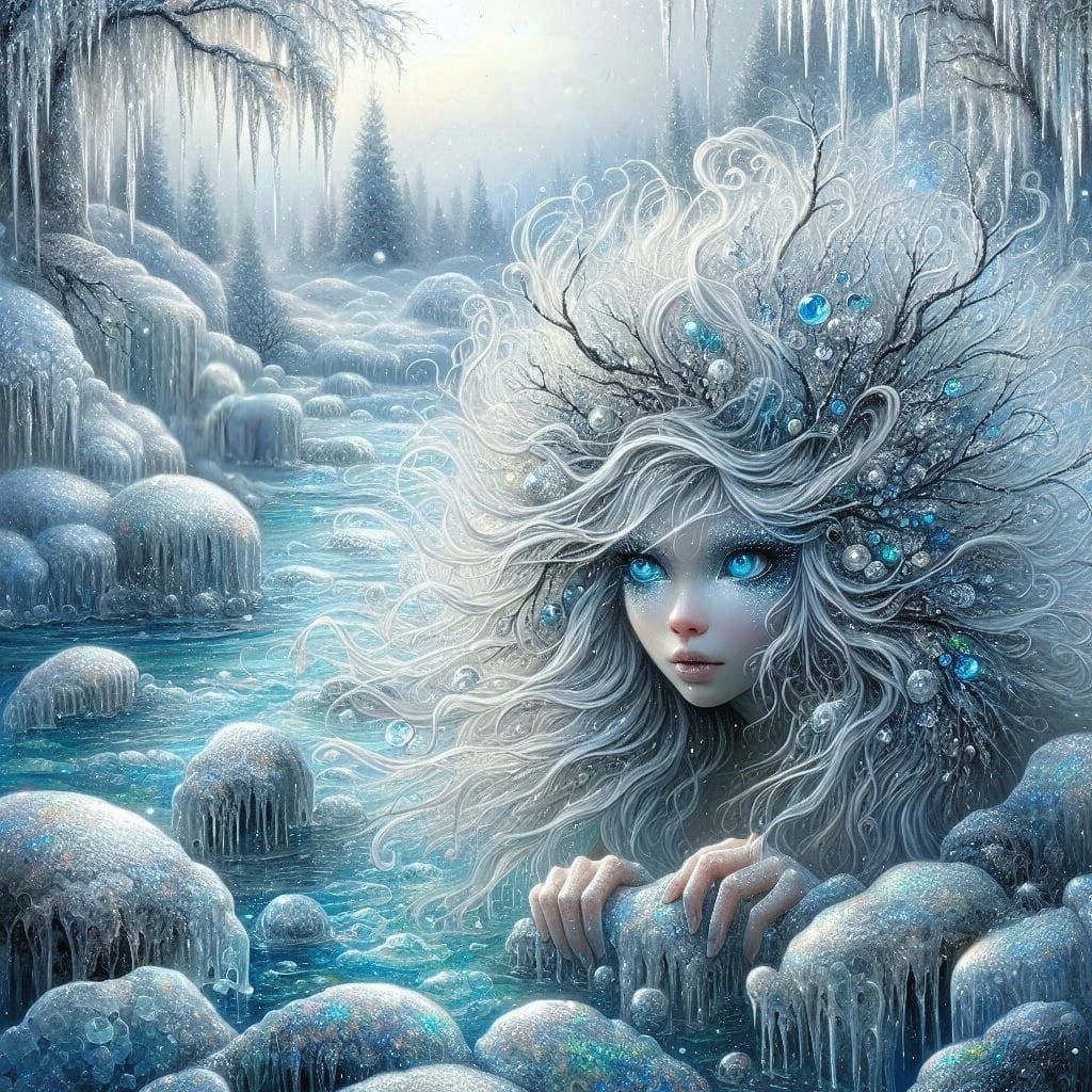 beautiful winter spirit