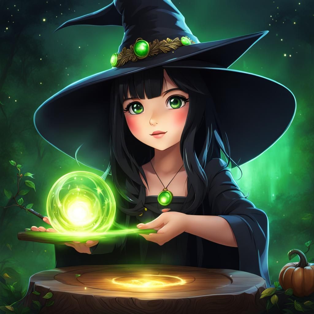 casting a spell