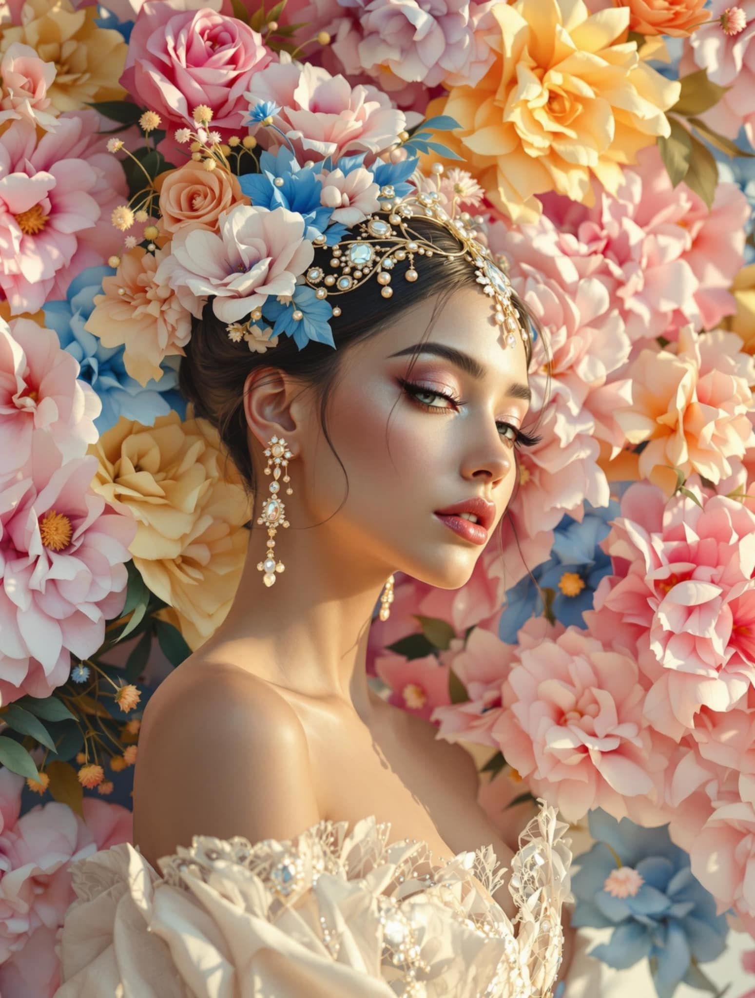 Adorned with Flowers