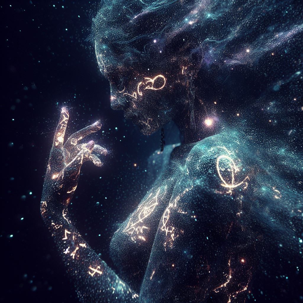 Somera, a being made of stardust  by @nana
