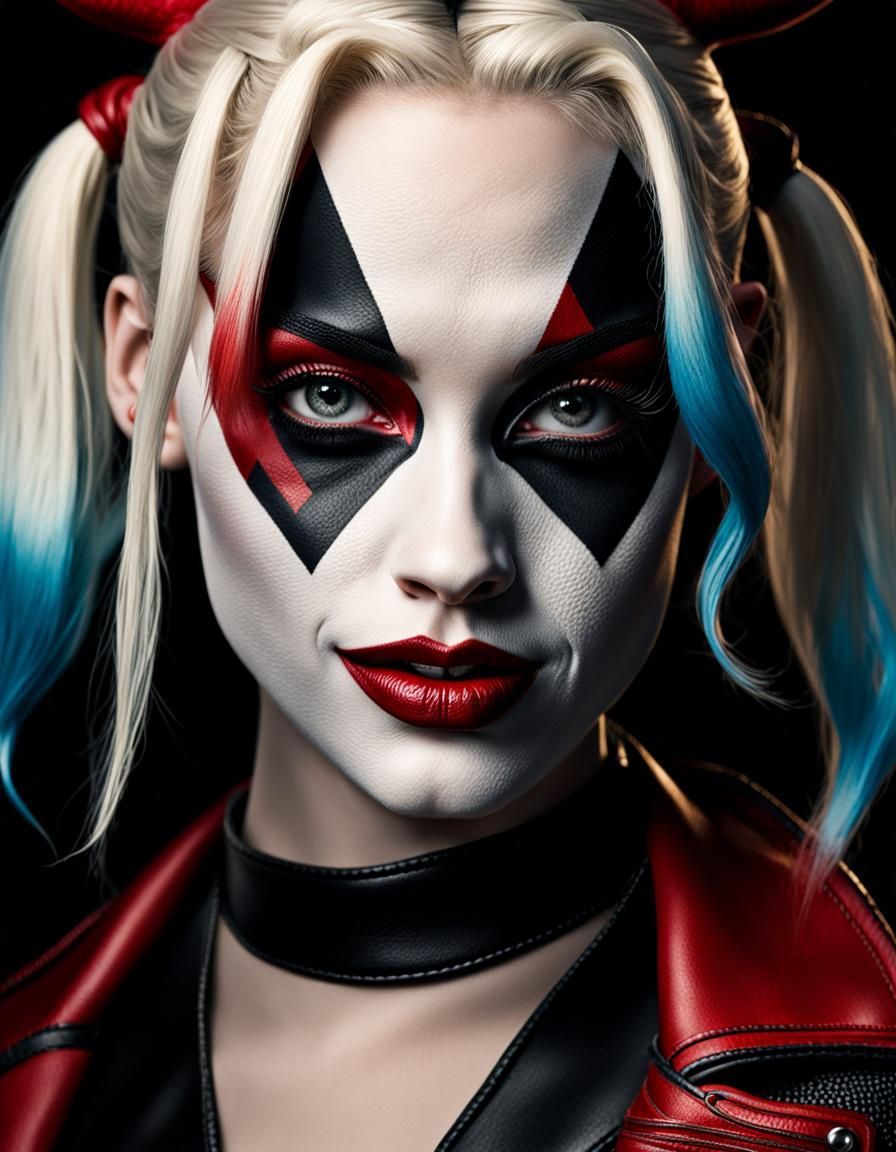 Harley Quinn, 7th of creation - AI Generated Artwork - NightCafe Creator