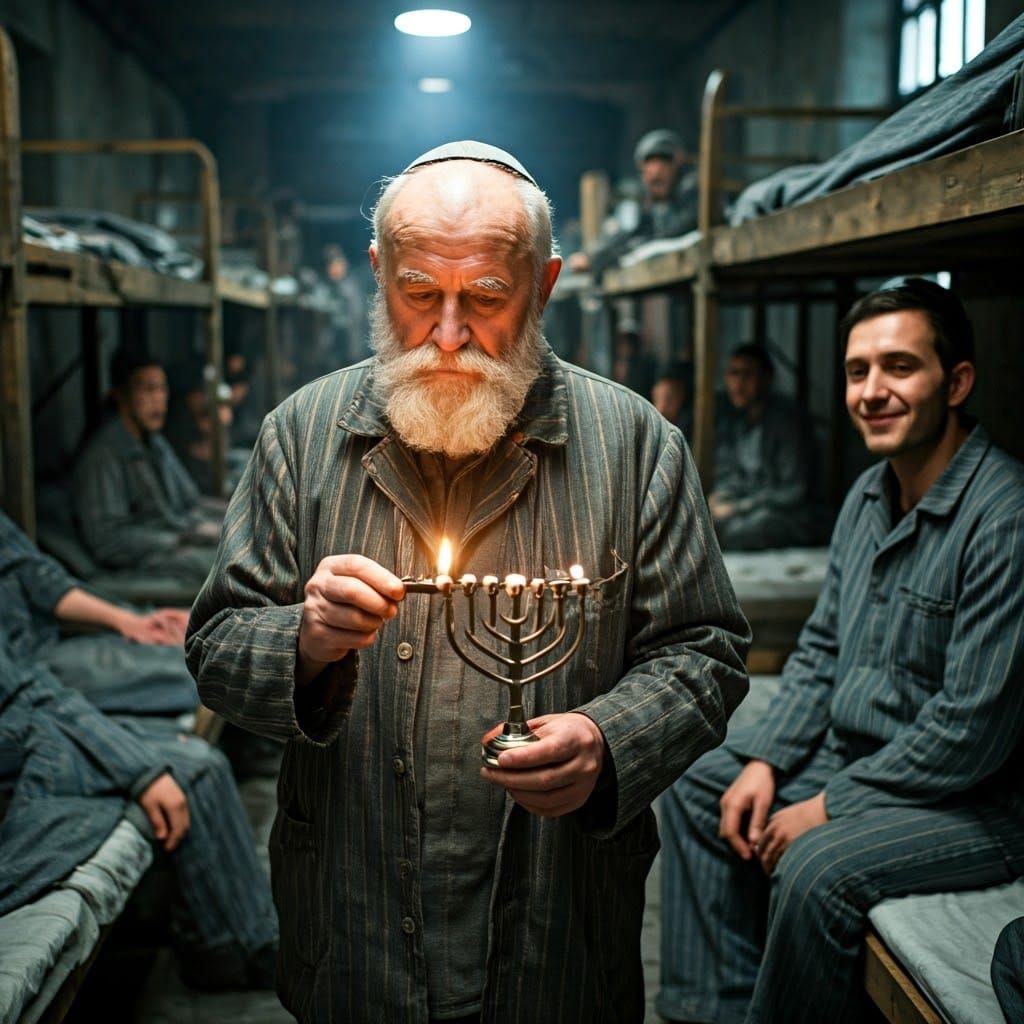 Rabbi's Glimmer of Hope in the Labor Camp