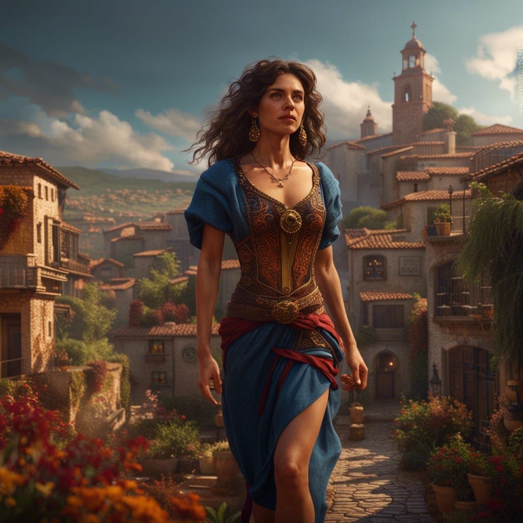 Susana the spanish woman