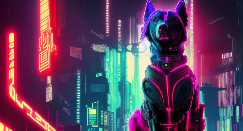 The best dog in all of town  by @Elizabun