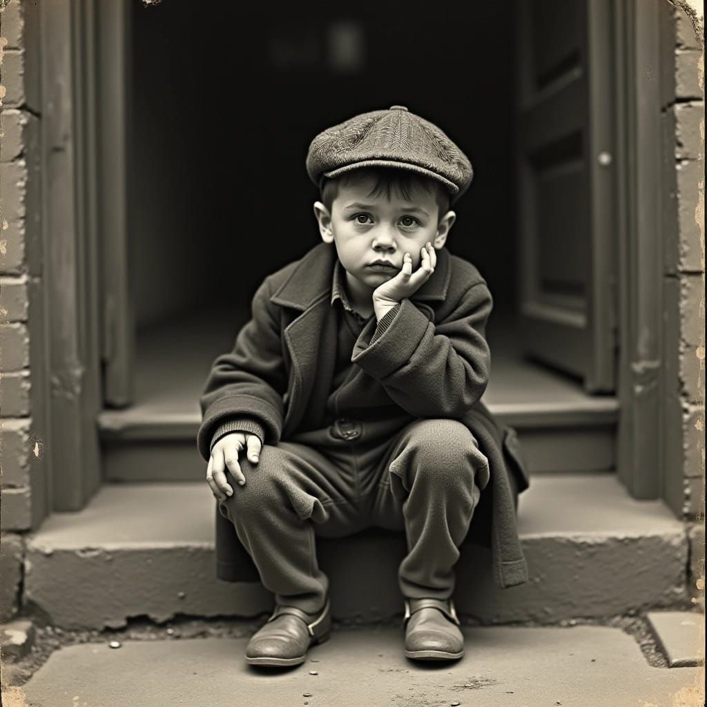 Pensive contemplation