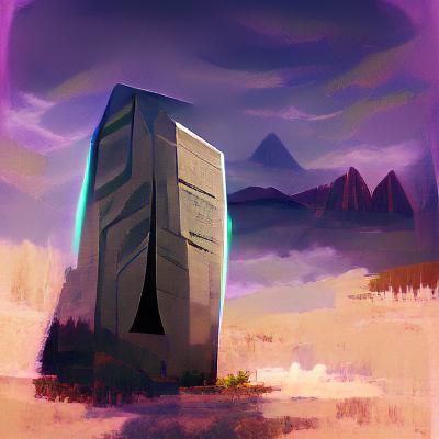 Mysterious monolith