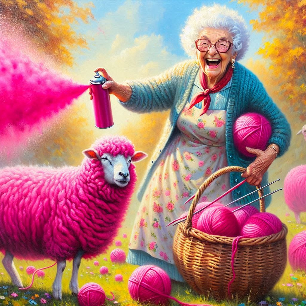 How coloured wool is made