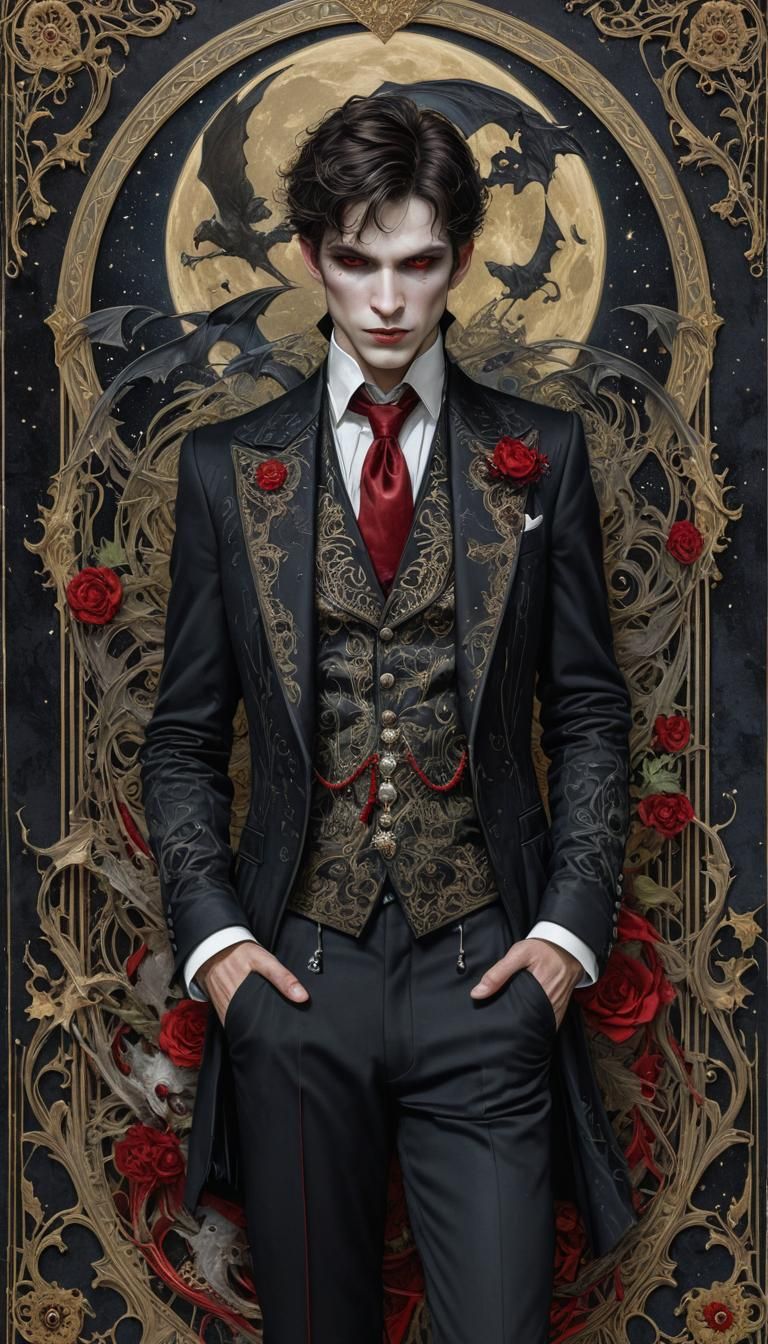 Vampire in a Tuxedo  by @Otto von Hondholdt