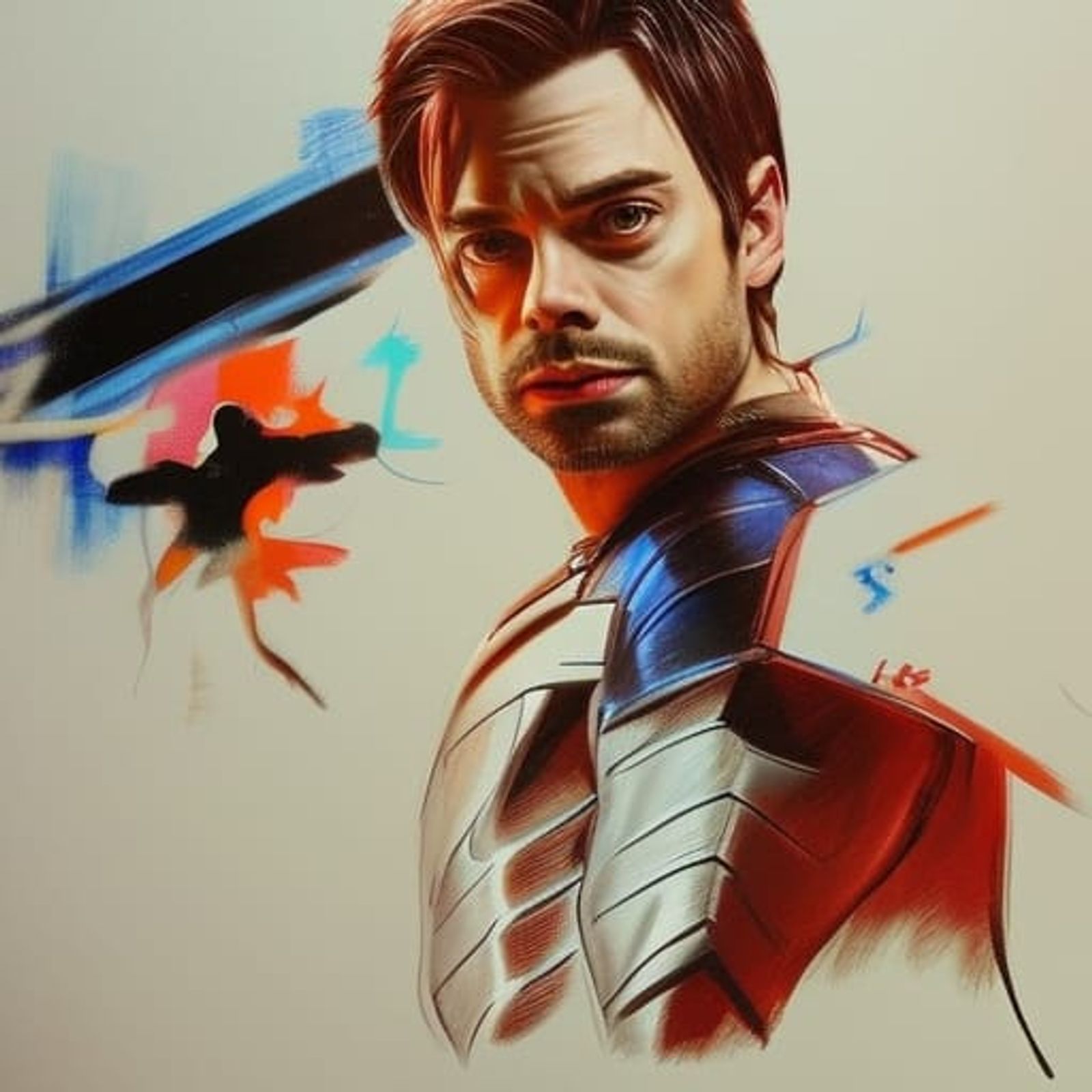 Bucky Barnes Aka Winter Soldier Ai Generated Artwork Nightcafe Creator