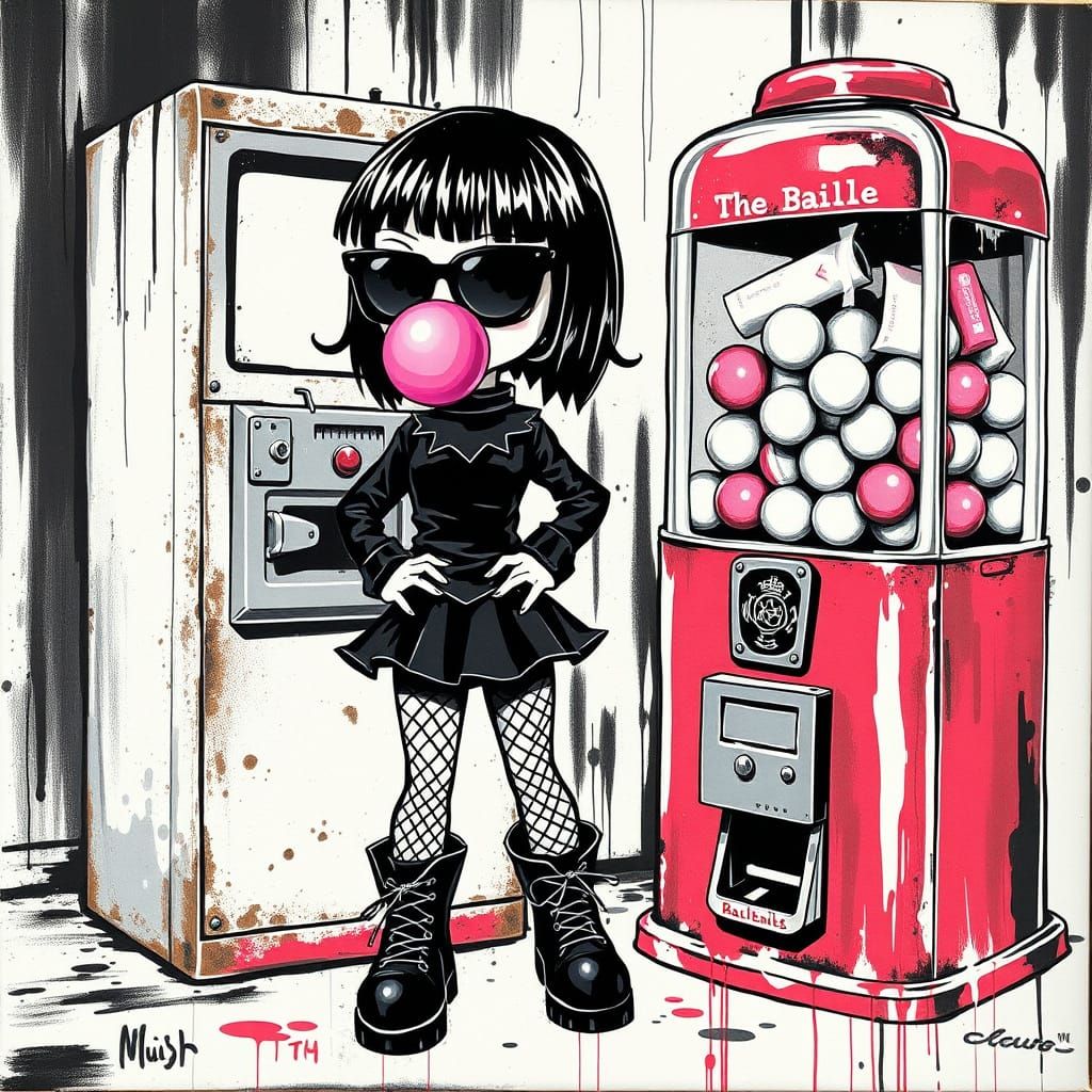 Bubblegum Machine   by @Alfred Stephens