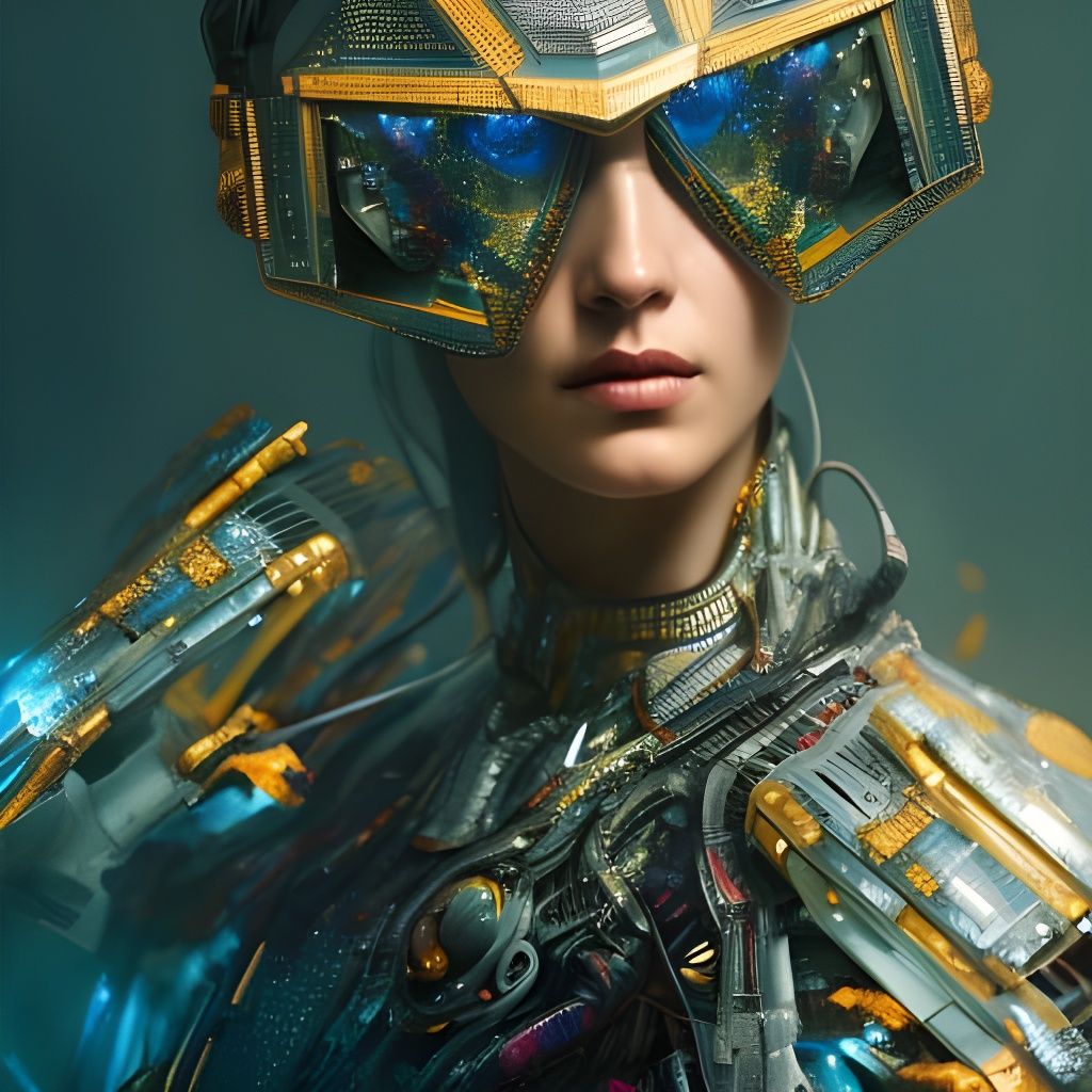 Robotic Caracter  by @8or9