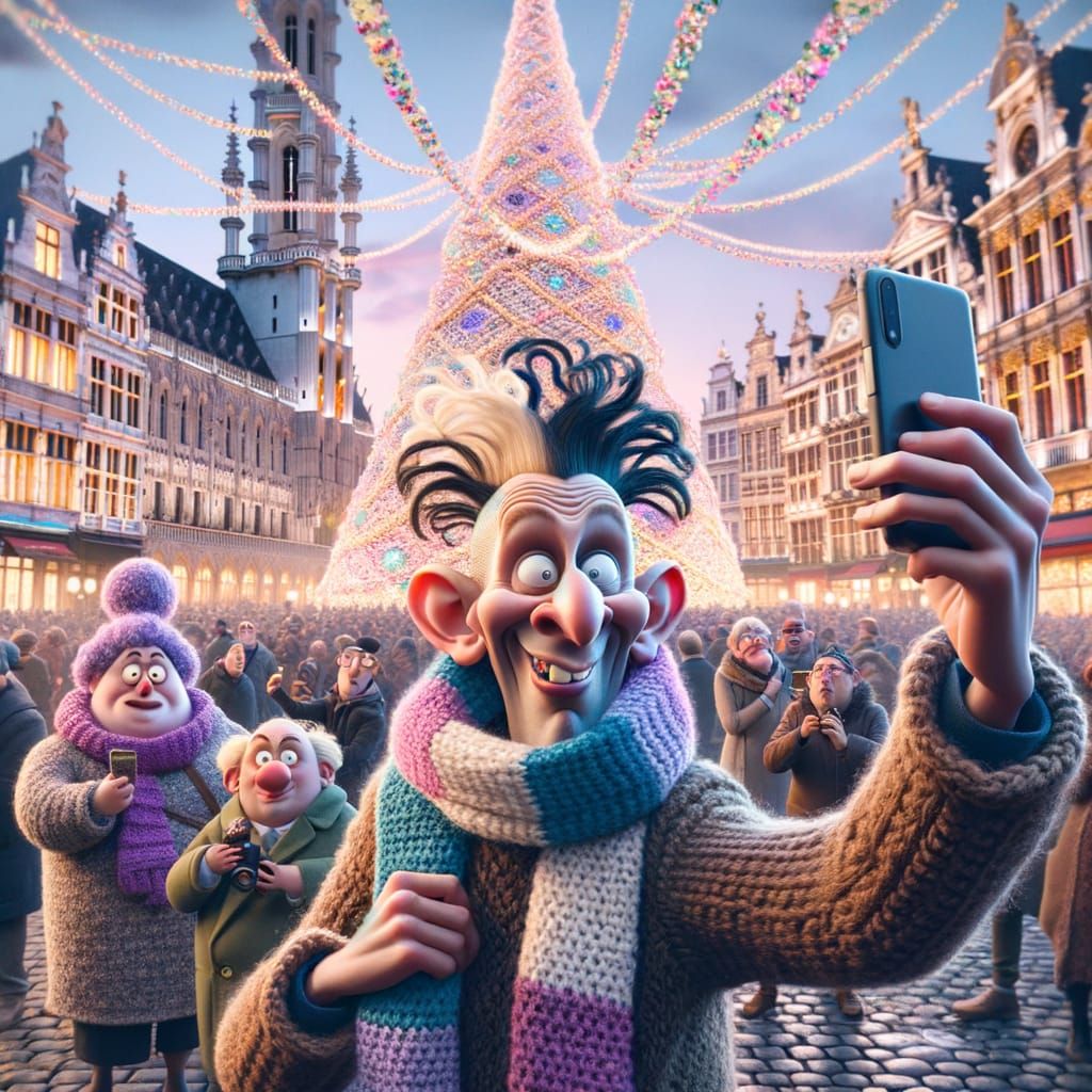 Selfie, Tim Burton style