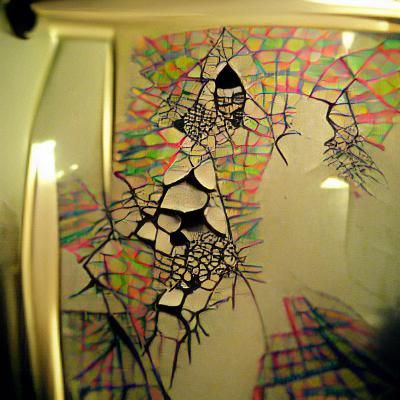 a shattered mirror