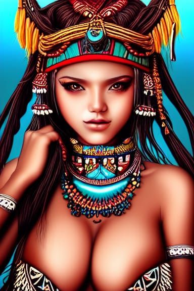 Fantasy Tribal Girl 2