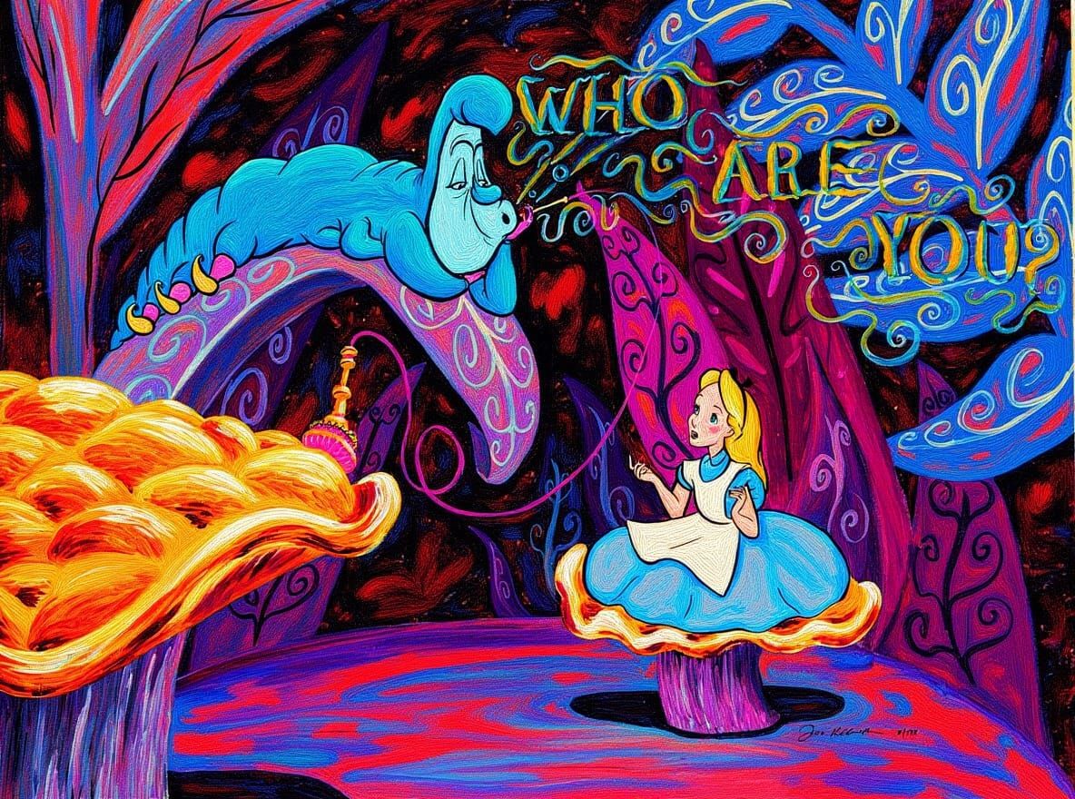 Alice in Wonderland: Who are you?