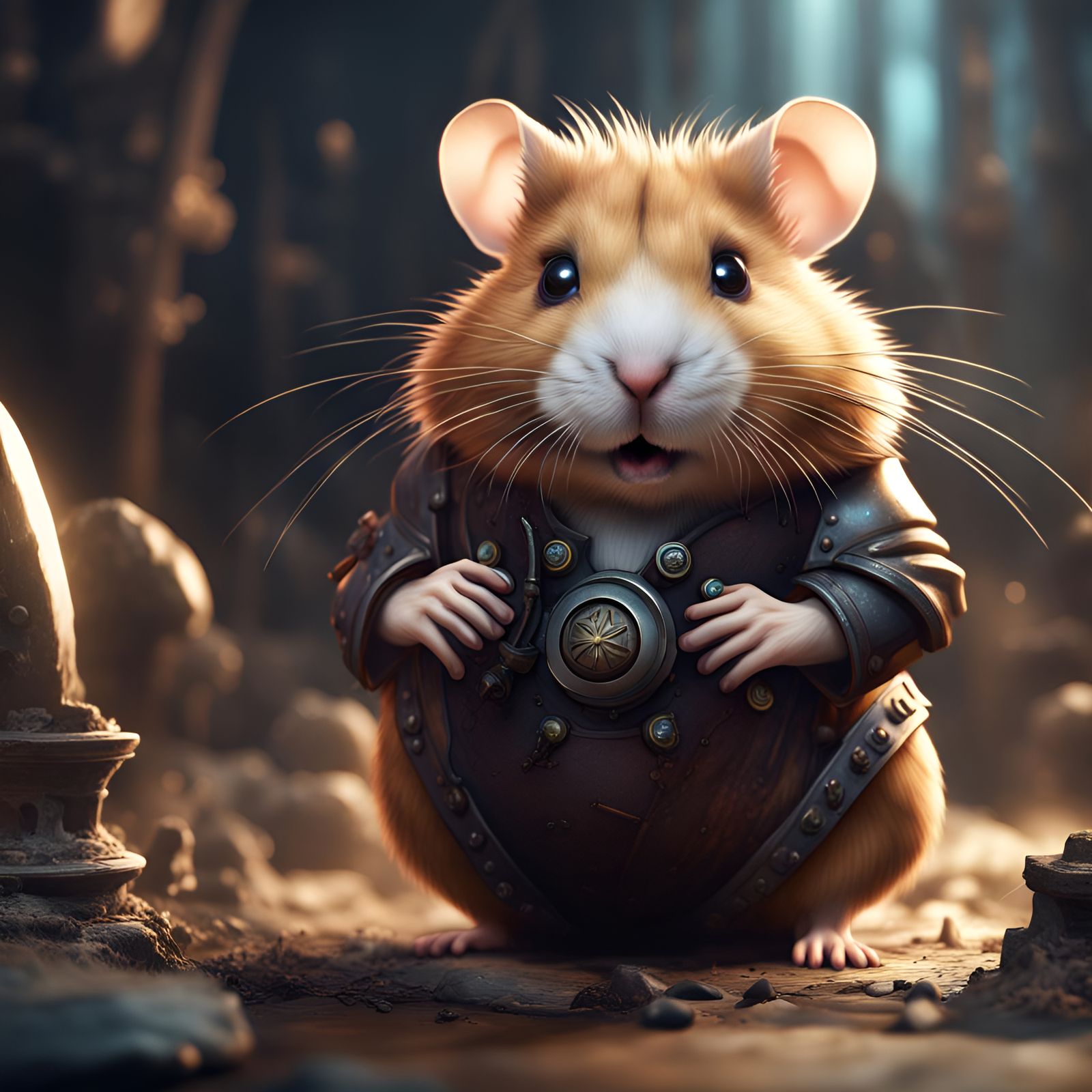 Hamster  by @Abominator