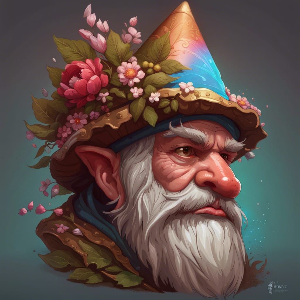 Crazy Uncle Gnome - AI Generated Artwork - NightCafe Creator