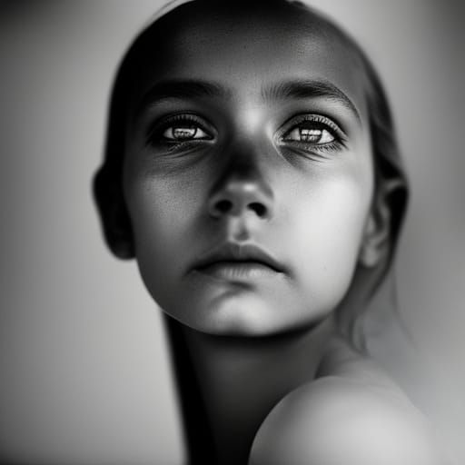 Melancholia in her eyes