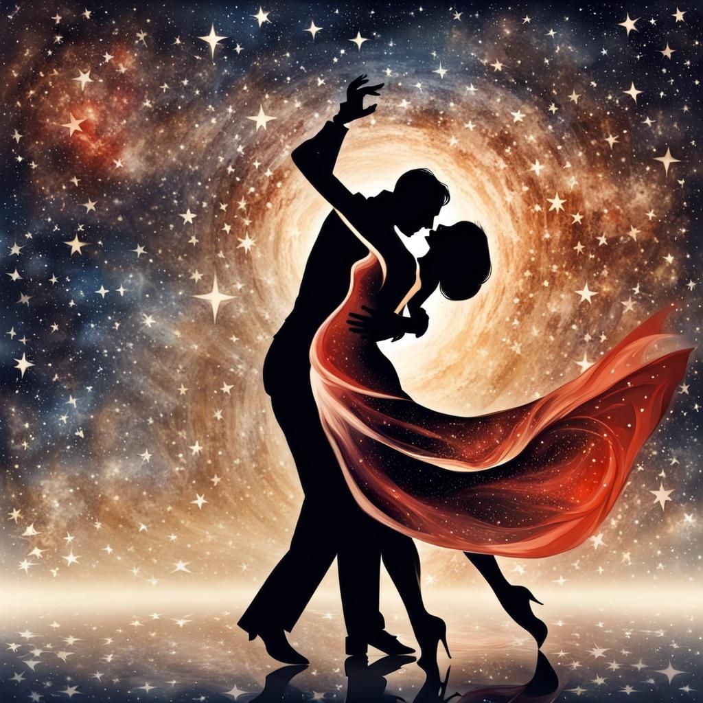 Tango among  the stars  by @DeeGee