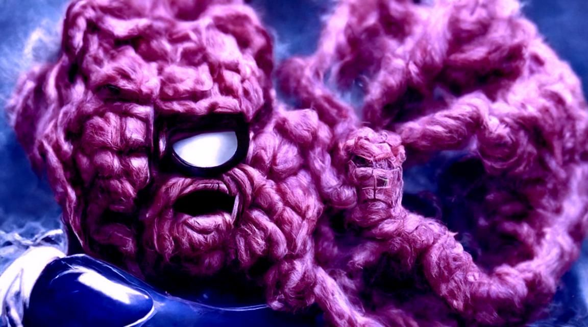 The Thing from Fantastic Four repels Galactus by saying "mum...