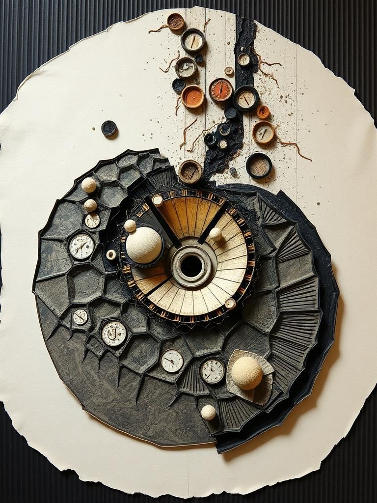 Protoabstractionist Illusion with Corrugated Paper and Solve...