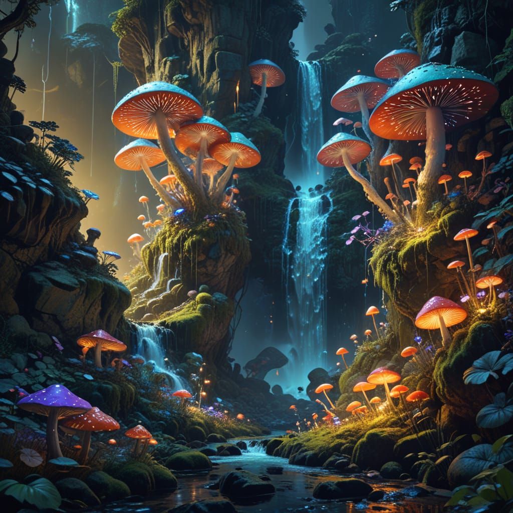 Magic mushrooms
