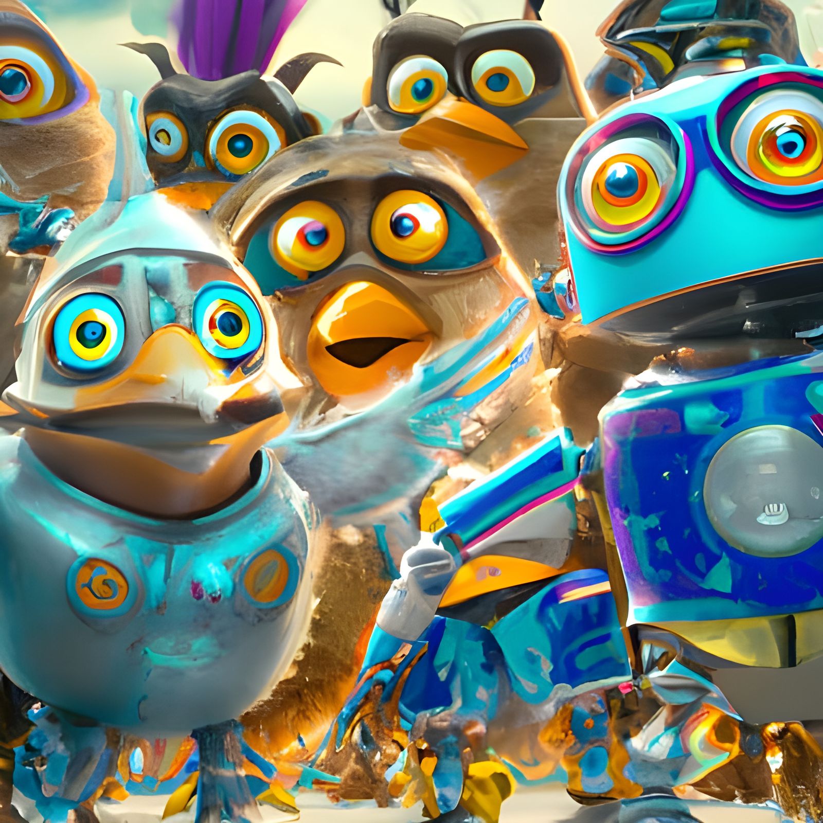 Robot Chickens